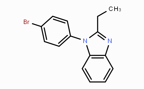 CAS No. 97870-64-9, 1-(4-Bromophenyl)-2-ethyl-1H-benzo[d]imidazole