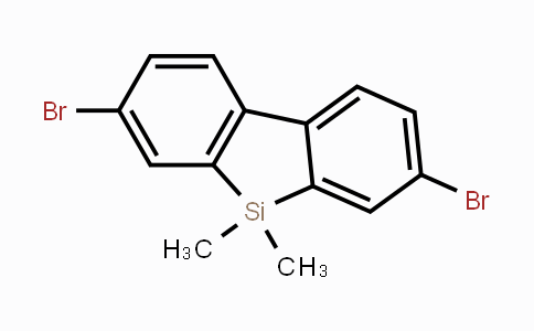 CAS No. 1228595-79-6, 3,7-Dibromo-5,5-dimethyl-5H-dibenzo[b,d]silole