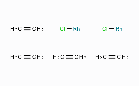 CAS No. 12081-16-2, Di-μ-chlorotetraethylene dirhodium(I)