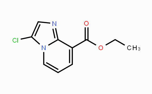 133427-17-5 | 3-氯-8甲酸乙酯咪唑并[1,2a]吡啶
