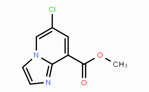 CAS No. 760144-55-6, IMidazo[1,2-a]pyridine-8-carboxylic acid, 6-chloro-, Methyl ester