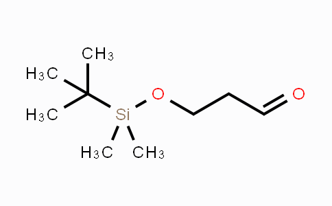 CAS No. 89922-82-7, 3-[(tert-Butyldimethylsilyl)oxy]-1-propanal