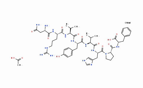 CAS No. 20071-00-5, Angiotensin acetate