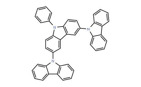 CAS No. 211685-96-0, N-phenyl-3,6-di(N-carbazolyl)carbazole