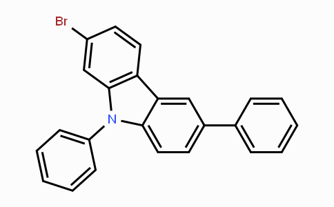 CAS No. 1644466-58-9, 2-Bromo-6,9-diphenylcarbazole