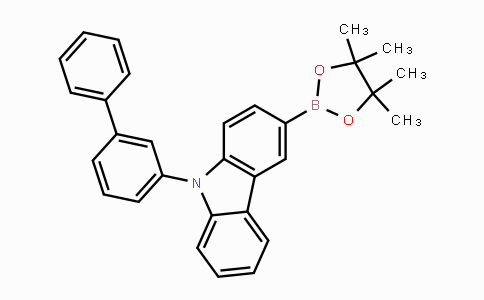 CAS No. 1533406-38-0, 9-([1,1'-Biphenyl]-3-yl)-3-(4,4,5,5-tetramethyl-1,3,2-dioxaborolan-2-yl)-9H-carbazole