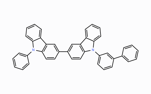 CAS No. 1619966-75-4, 9-[1,1'-Biphenyl]-3-yl-9'-phenyl-3,3'-bicarbazole