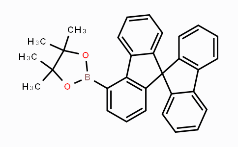 1161009-89-7 | 4-(4,4,5,5-Tetramethyl-1,3,2-dioxaborolan-2-yl)-9,9'-spirobi[fluorene]