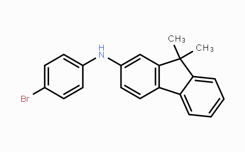 CAS No. 1644059-09-5, 9H-Fluoren-2-amine, N-(4-bromophenyl)-9,9-dimethyl-