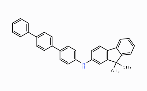 CAS No. 1179529-07-7, 9H-Fluoren-2-amine, 9,9-dimethyl-N-[1,1':4',1''-terphenyl]-4-yl-