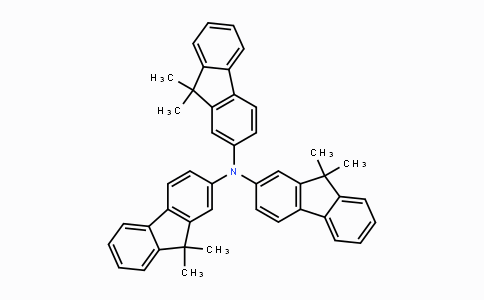 CAS No. 233591-43-0, 9H-Fluoren-2-amine, N,N-bis(9,9-dimethyl-9H-fluoren-2-yl)-9,9-dimethyl-