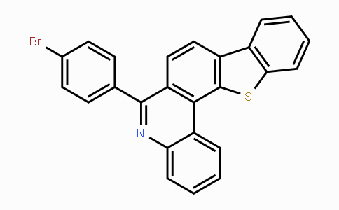 CAS No. 1850407-13-4, 6-(4-Bromo-phenyl)-13-thia-5-aza-indeno[1,2-c]phenanthrene