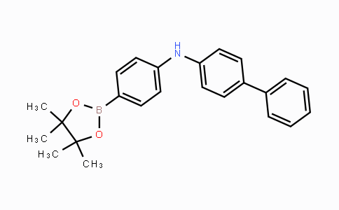 CAS No. 2055286-48-9, Biphenyl-4-yl-[4-(4,4,5,5-tetramethyl-[1,3,2]dioxaborolan-2-yl)-phenyl]-amine