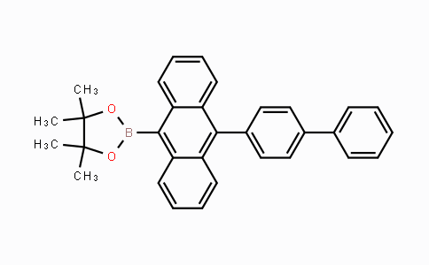 CAS No. 1416243-42-9, 10-([1,1'-Biphenyl]-4-yl)anthracen-9-yl-4,4,5,5-tetramethyl-1,3,2-dioxaborolane