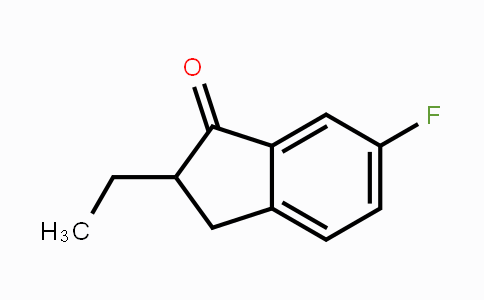 CAS No. 1430230-15-1, 2-Ethyl-6-fluoro-indan-1-one
