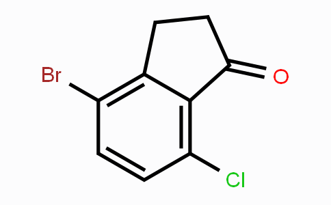 CAS No. 1260013-03-3, 4-Bromo-7-chloro-1-indanone