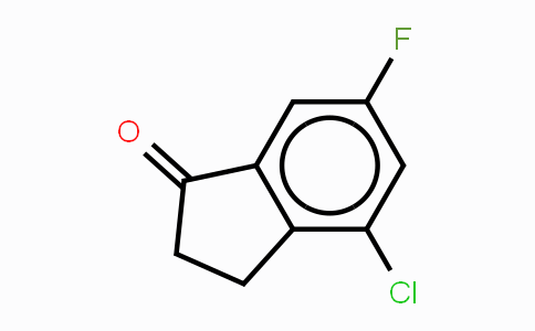 CAS No. 166250-01-7, 4-Chloro-6-flouro-1-indanone