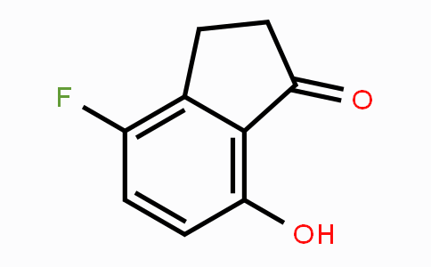 CAS No. 136191-16-7, 4-Fluoro-7-hydroxy-1-indanone
