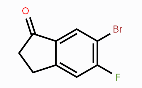 CAS No. 1273595-81-5, 6-Bromo-5-fluoro-1-indanone