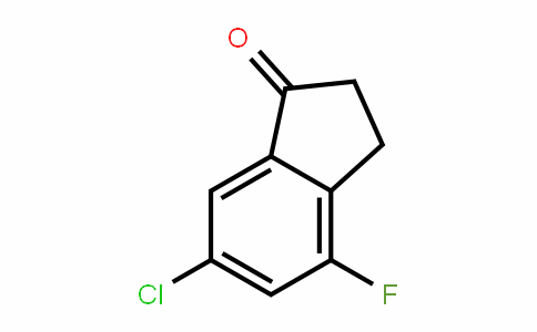 CAS No. 174603-49-7, 6-Chloro-4-fluoro-2,3-dihydroinden-1-one