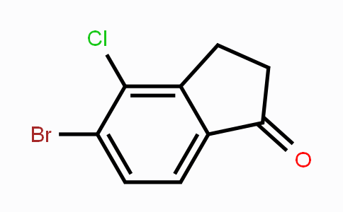 CAS No. 1273608-49-3, 5-Bromo-4-chloro-1-indanone