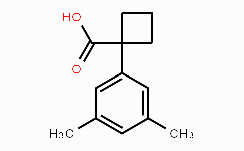 CAS No. 926223-33-8, 1-(3,5-dimethylphenyl)cyclobutanecarboxylic acid
