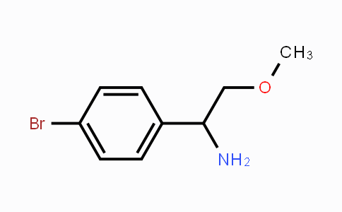 CAS No. 1270557-79-3, 1-(4-bromophenyl)-2-methoxyethanamine