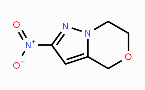 CAS No. 1333508-92-1, 2-nitro-6,7-dihydro-4H-pyrazolo[5,1-c][1,4]oxazine