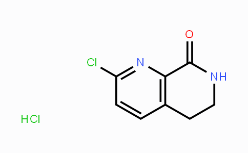 CAS No. 1375302-07-0, 2-chloro-6,7-dihydro-1,7-naphthyridin-8(5H)-one hydrochloride