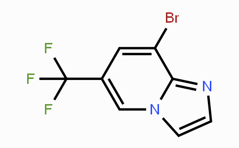 CAS No. 1277178-00-3, 8-bromo-6-(trifluoromethyl)imidazo[1,2-a]pyridine