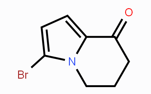 CAS No. 1199971-55-5, 3-bromo-6,7-dihydroindolizin-8(5H)-one