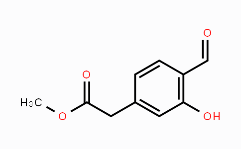 CAS No. 1257397-40-2, methyl 2-(4-formyl-3-hydroxyphenyl)acetate