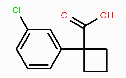 CAS No. 151157-55-0, 1-(3-chlorophenyl)cyclobutanecarboxylic acid