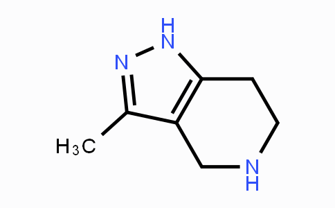 CAS No. 740061-36-3, 3-methyl-4,5,6,7-tetrahydro-1H-pyrazolo[4,3-c]pyridine