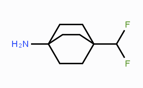 CAS No. 1245643-16-6, 4-(difluoromethyl)bicyclo[2.2.2]octan-1-amine