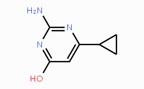 CAS No. 21573-08-0, 2-amino-6-cyclopropylpyrimidin-4-ol