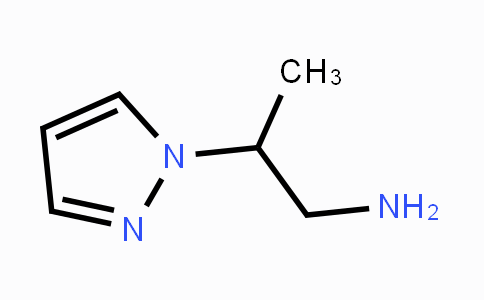CAS No. 1172384-23-4, 2-(1H-pyrazol-1-yl)propan-1-amine