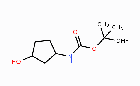 CAS No. 1154870-59-3, tert-butyl 3-hydroxycyclopentylcarbamate