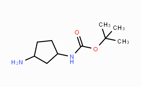 CAS No. 1197239-37-4, tert-butyl 3-aminocyclopentylcarbamate