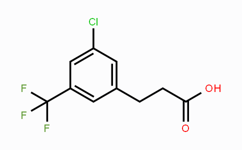 916420-78-5 | 3-(3-chloro-5-(trifluoromethyl)phenyl)propanoic acid