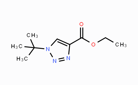 CAS No. 98013-35-5, ethyl 1-tert-butyl-1H-1,2,3-triazole-4-carboxylate