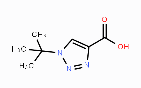 CAS No. 1260665-09-5, 1-tert-butyl-1H-1,2,3-triazole-4-carboxylic acid