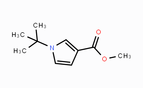 CAS No. 73058-24-9, methyl 1-tert-butyl-1H-pyrrole-3-carboxylate