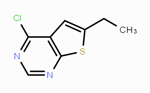 CAS No. 81136-42-7, 4-chloro-6-ethylthieno[2,3-d]pyrimidine