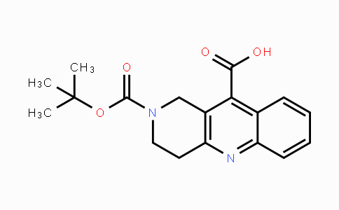 CAS No. 219536-91-1, 2-(tert-butoxycarbonyl)-1,2,3,4-tetrahydrobenzo[b][1,6]naphthyridine-10-carboxylic acid