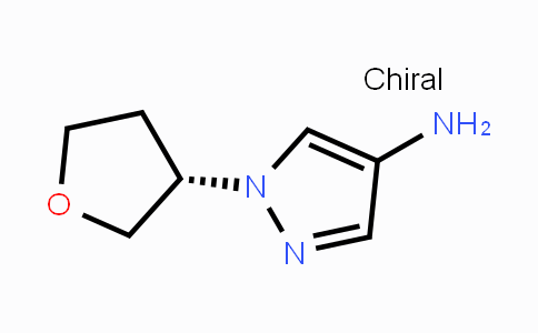 CAS No. 1311369-72-8, (S)-1-(tetrahydrofuran-3-yl)-1H-pyrazol-4-amine