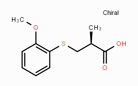 866760-17-0 | (S)-3-(2-methoxyphenylthio)-2-methylpropanoic acid