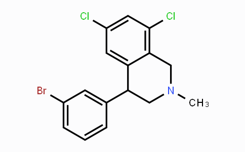 DY447250 | 543737-10-6 | 4-(3-bromophenyl)-6,8-dichloro-2-methyl-1,2,3,4-tetrahydroisoquinoline