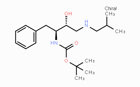 CAS No. 1146967-61-4, tert-butyl (2S,3R)-3-hydroxy-4-(isobutylamino)-1-phenylbutan-2-ylcarbamate