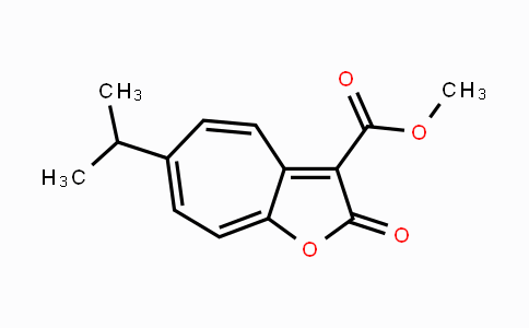 CAS No. 106021-18-5, (4Z,6Z,8E)-methyl 6-isopropyl-2-oxo-2H-cyclohepta[b]furan-3-carboxylate